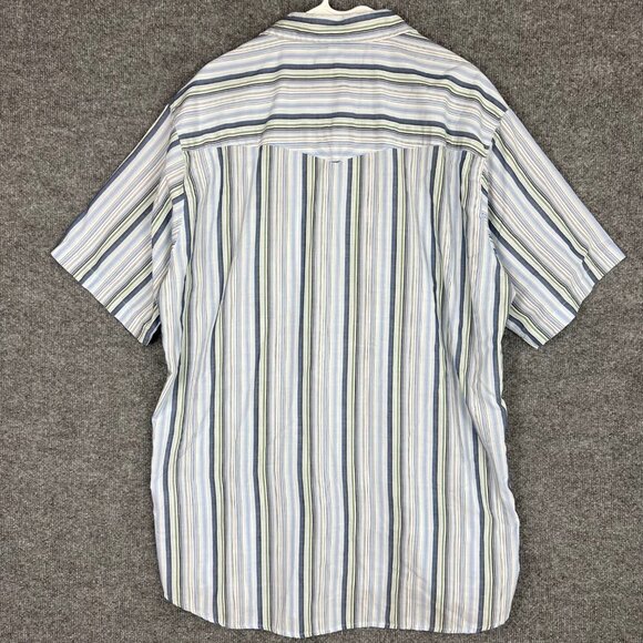 Canyon Guide Outfitters western style pearl snap plaid button up mens XL/Tall - Picture 2 of 8